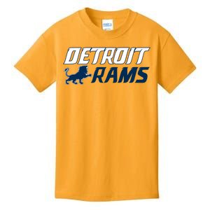 Detroit Rams Lion Kids T-Shirt