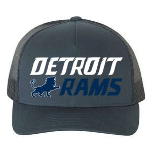 Detroit Rams Lion Yupoong Adult 5-Panel Trucker Hat