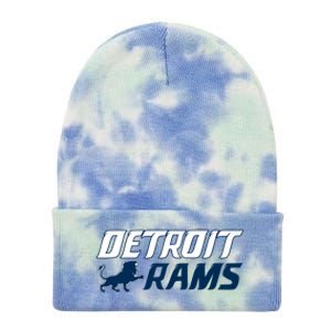 Detroit Rams Lion Tie Dye 12in Knit Beanie