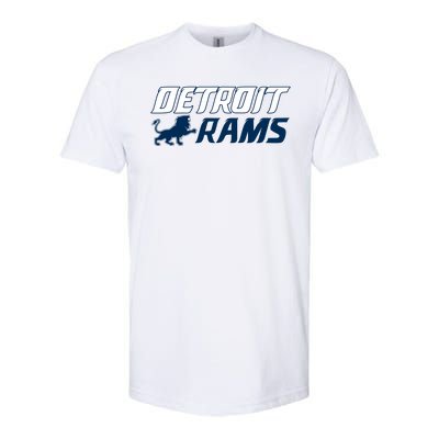 Detroit Rams Lion Softstyle® CVC T-Shirt