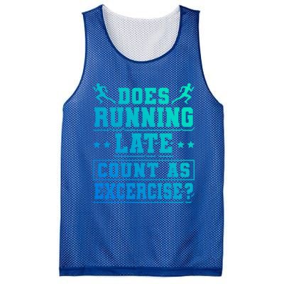 Does Running Late Count As Exercise Beeing Late Gift Mesh Reversible Basketball Jersey Tank