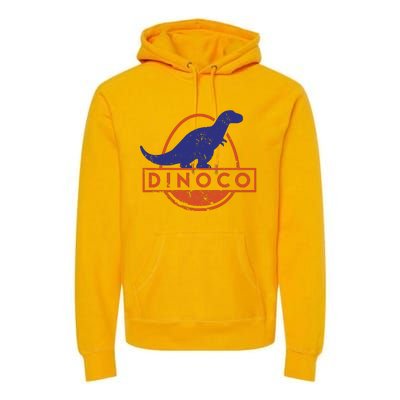 Dinoco Rustic Logo Premium Hoodie