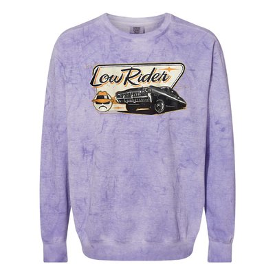 Del Rio Lowrider Motel Colorblast Crewneck Sweatshirt