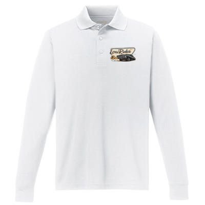 Del Rio Lowrider Motel Performance Long Sleeve Polo