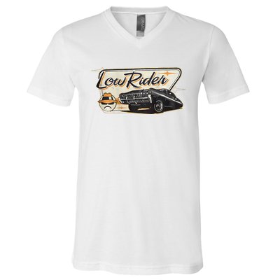 Del Rio Lowrider Motel V-Neck T-Shirt