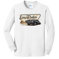 Del Rio Lowrider Motel Kids Long Sleeve Shirt