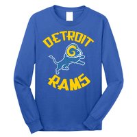 Detroit Rams Logo Long Sleeve Shirt