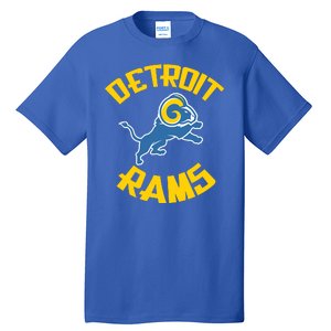 Detroit Rams Logo Tall T-Shirt