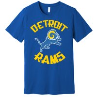 Detroit Rams Logo Premium T-Shirt