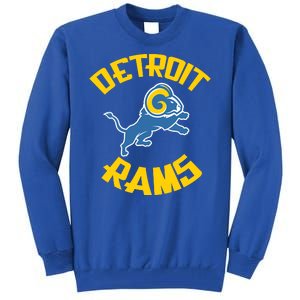 Detroit Rams Logo Tall Sweatshirt