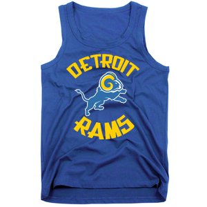 Detroit Rams Logo Tank Top