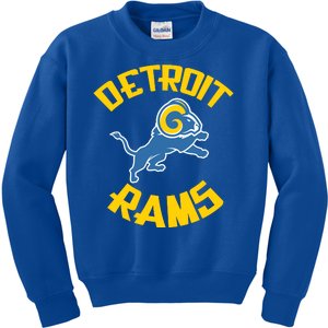 Detroit Rams Logo Kids Sweatshirt