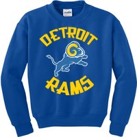 Detroit Rams Logo Kids Sweatshirt