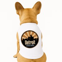 Detroit Record Label Skyline Symbol Doggie Tank