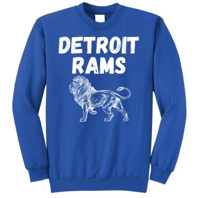 Detroit Rams Lion Sweatshirt