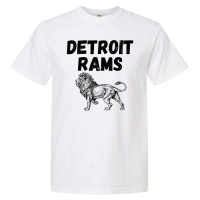 Detroit Rams Lion Garment-Dyed Heavyweight T-Shirt