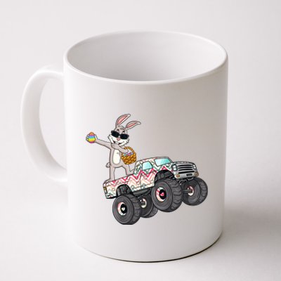 Dabbing Rabbit Monster Trucks Easter Day Eggs Dab Boys Gift Coffee Mug