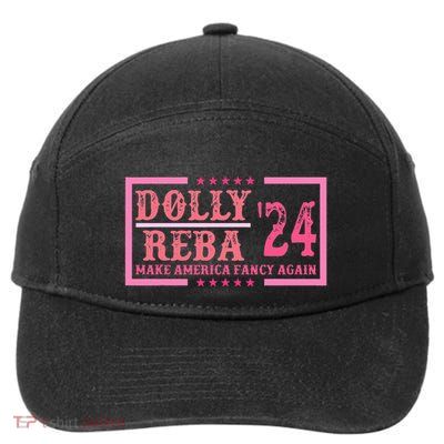 Dolly Reba24 Make America Fancy Again Cowboy 7-Panel Snapback Hat