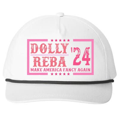 Dolly Reba24 Make America Fancy Again Cowboy Snapback Five-Panel Rope Hat