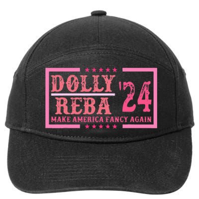 Dolly Reba24 Make America Fancy Again Cowboy 7-Panel Snapback Hat