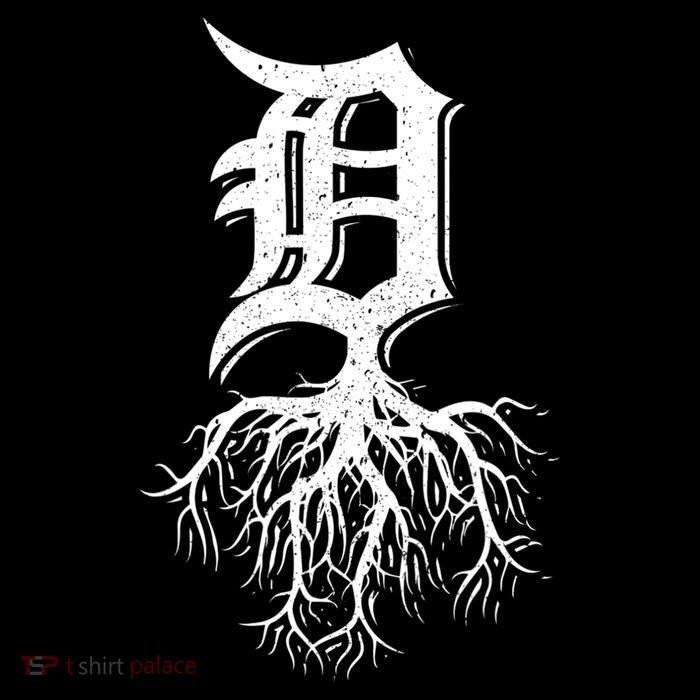 Detroit Roots Michigan American Born Rooted American Gifts T-Shirt