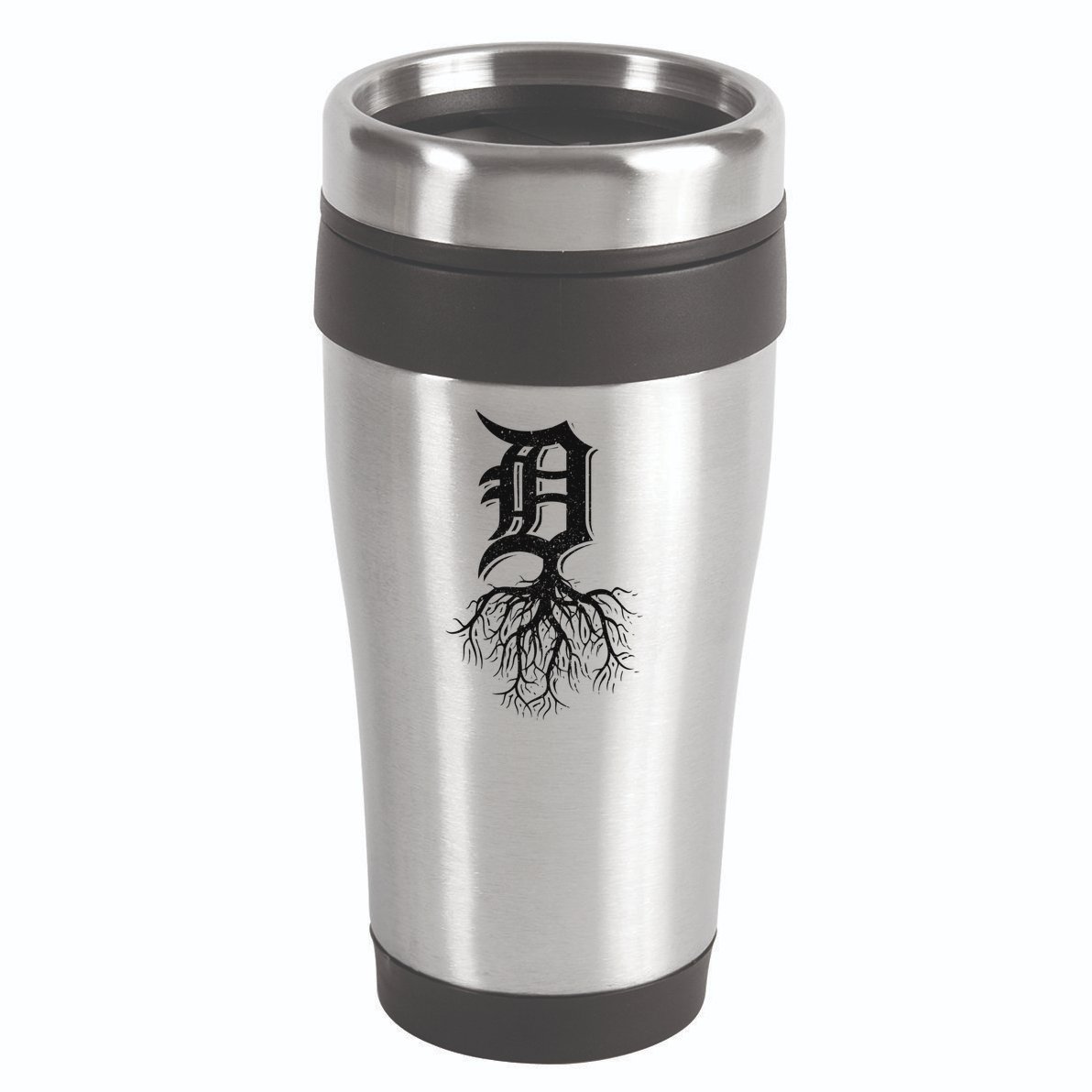 Detroit Roots Michigan American Born Rooted American Gifts 16oz Travel Tumbler