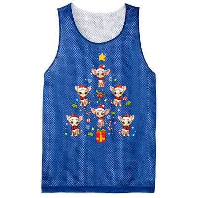 Devon Rex Merry Christmas Tree Ornat Gift Mesh Reversible Basketball Jersey Tank