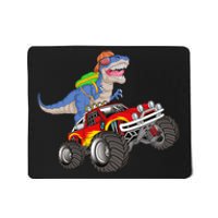 Dinosaur Riding Monster Truck Mousepad