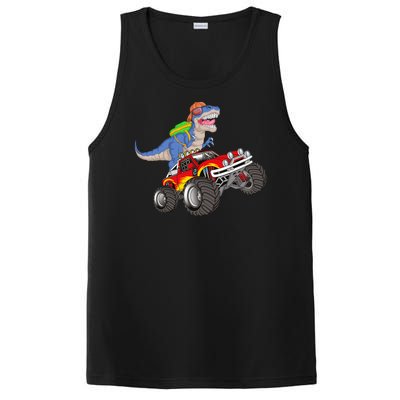 Dinosaur Riding Monster Truck PosiCharge Competitor Tank