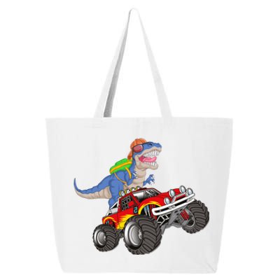 Dinosaur Riding Monster Truck 25L Jumbo Tote