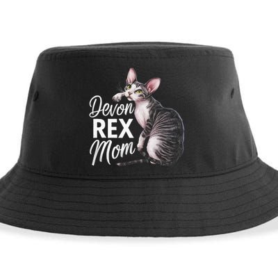 Devon Rex Mom Sustainable Bucket Hat