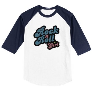 Darla Rock N Roll Girl Baseball Sleeve Shirt