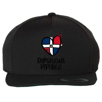 Dominican Republic Northern America Spanish Dominican Gift Wool Snapback Cap