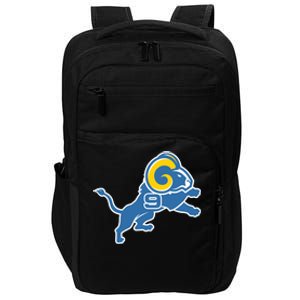 Detroit Rams Number 9 Impact Tech Backpack