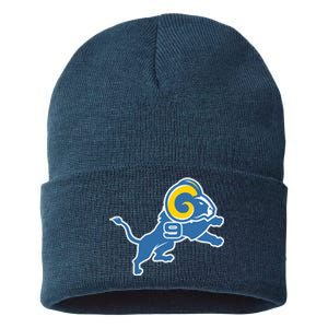 Detroit Rams Number 9 Sustainable Knit Beanie