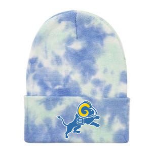 Detroit Rams Number 9 Tie Dye 12in Knit Beanie