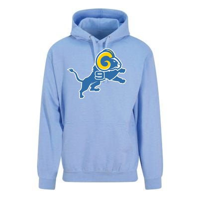 Detroit Rams Number 9 Unisex Surf Hoodie