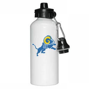 Detroit Rams Number 9 Aluminum Water Bottle 