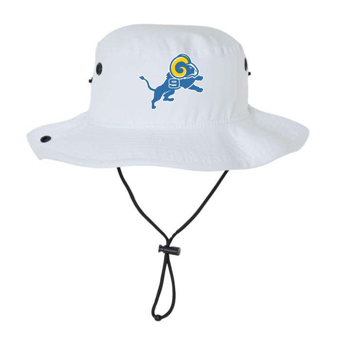 Detroit Rams Number 9 Legacy Cool Fit Booney Bucket Hat