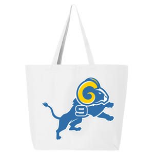 Detroit Rams Number 9 25L Jumbo Tote