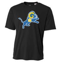 Detroit Rams Number 9 Cooling Performance Crew T-Shirt