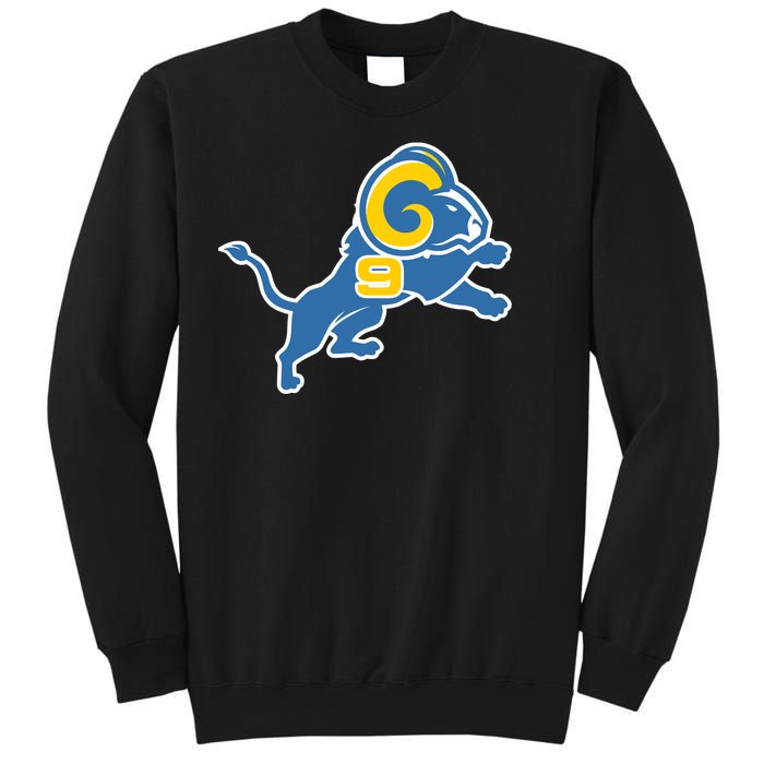 Detroit Rams Number 9 Sweatshirt