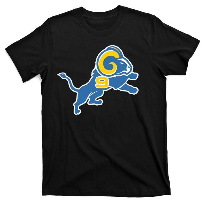 Detroit Rams Number 9 T-Shirt