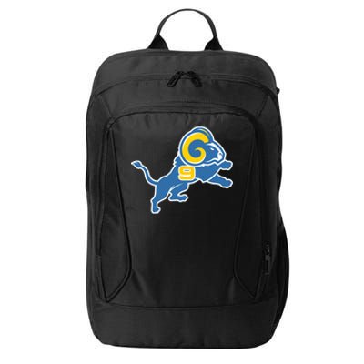 Detroit Rams Number 9 City Backpack