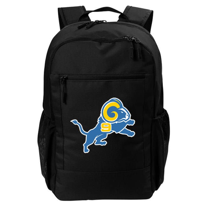 Detroit Rams Number 9 Daily Commute Backpack