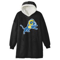 Detroit Rams Number 9 Hooded Wearable Blanket