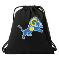 Detroit Rams Number 9 Drawstring Bag