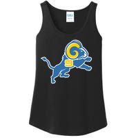 Detroit Rams Number 9 Ladies Essential Tank