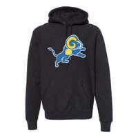 Detroit Rams Number 9 Premium Hoodie