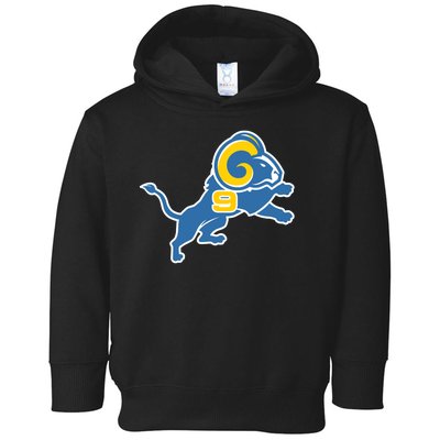 Detroit Rams Number 9 Toddler Hoodie